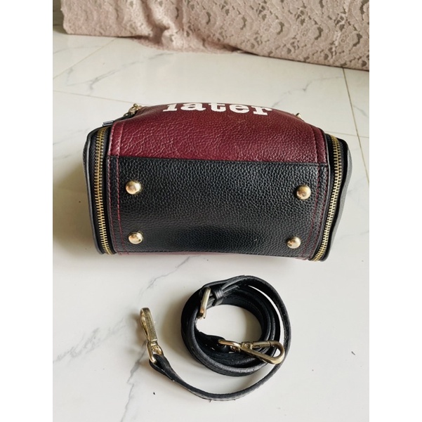 Lc113 Túi si tuyển da thật hiệu See you later