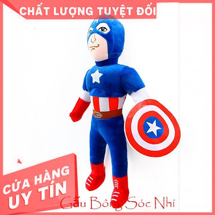 ⚡Flash Sale⚡ Gấu Bông Siêu Nhân Đội Trưởng Cao Cấp