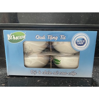 Bộ 4 chén sứ cao cấp