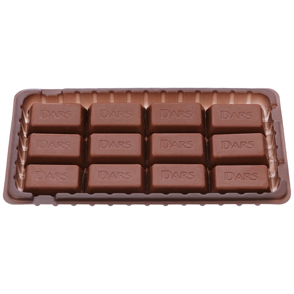 Socola Morinaga Dars thương hiệu Nhật Bản vị choco đen 12 viên 42gr ít ngọt - ÂU CHÂU SHOP