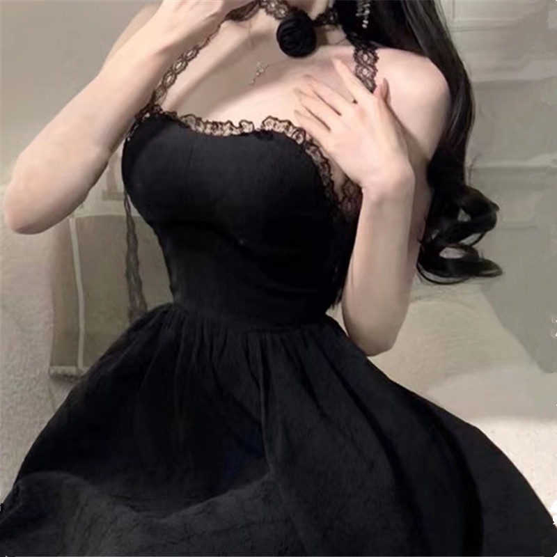 sexy đầm đen đầm hở lưng váy ngắn váy cổ yếm váy tay bồng đầm vintage đầm ren dự tiệc đầm trễ vai đầm bigsize nữ váy nữ xinh đầm vintage váy nữ xinh váy đi chơi đầm đi tiệc đầm nữ