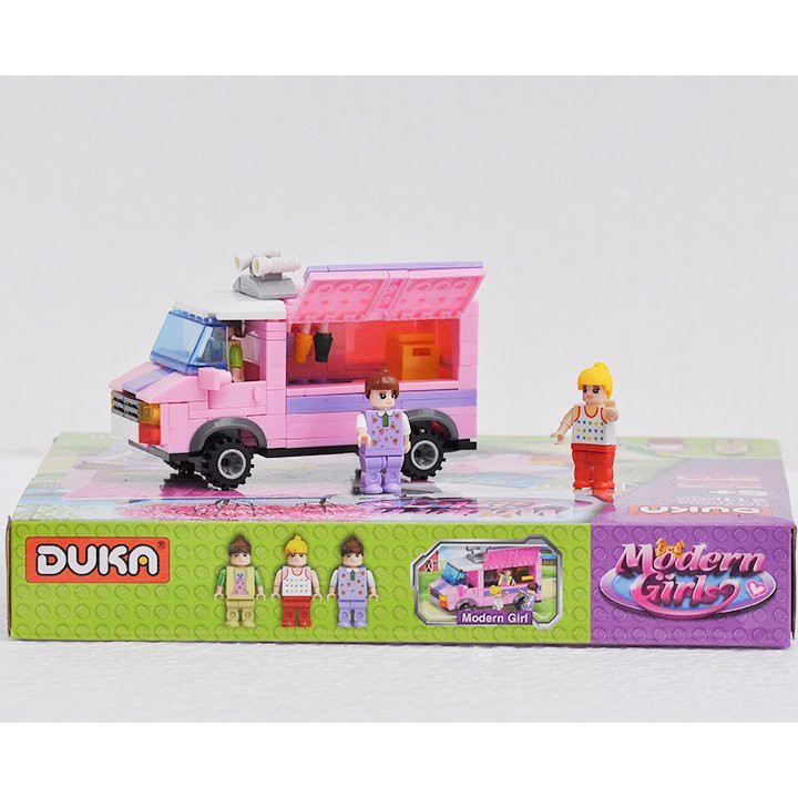 Đồ Chơi Duka: Ghép Hình - Những Cô Gái Hiện Đại 211 Chi Tiết (Z70503)