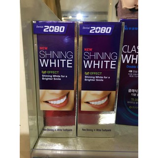 Kem đánh răng 2080 Shining White 3D Effect 100g