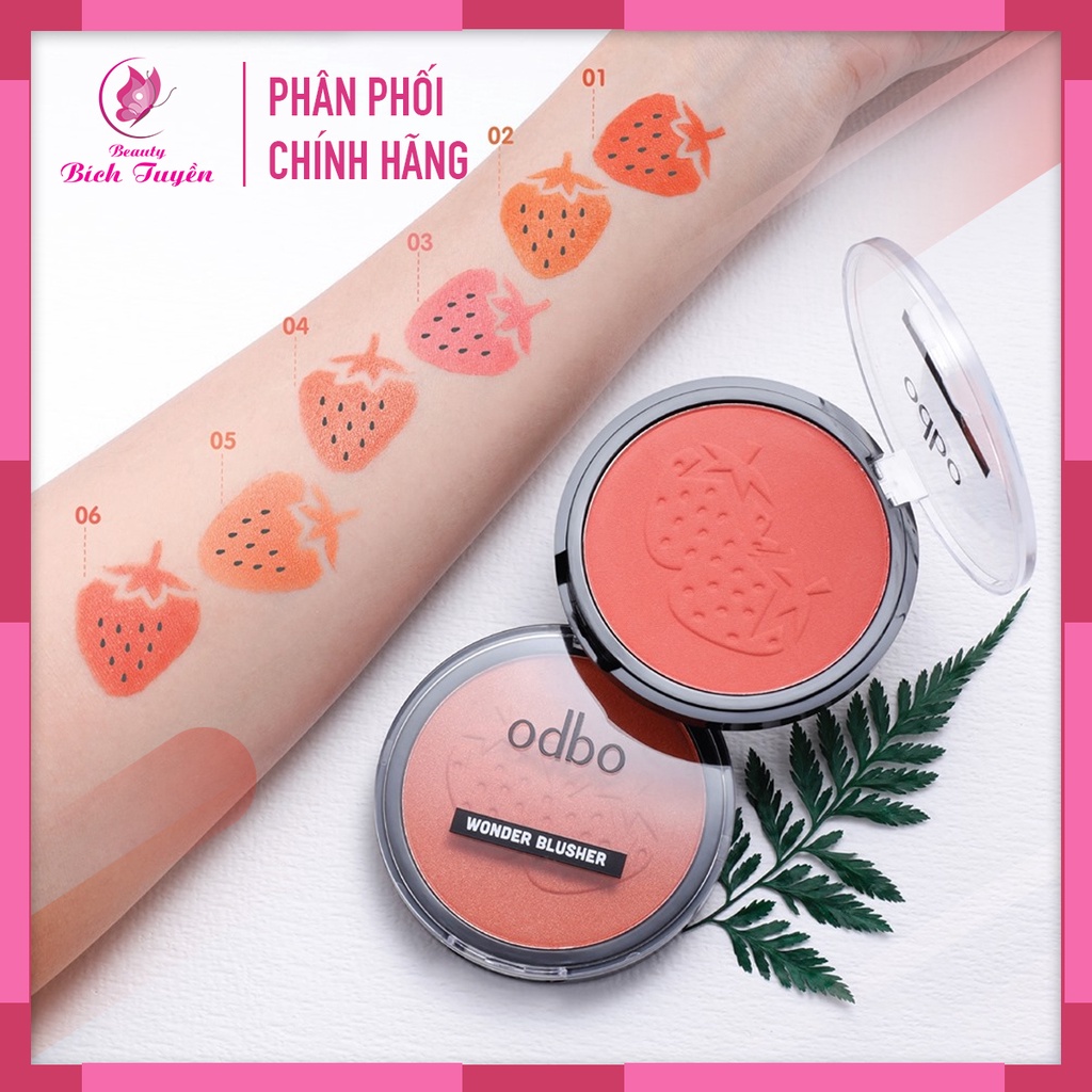 Phấn Má Hồng ODBO Wonder Blusher OD198