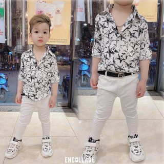 ÁO SƠ MY LỤA CHO BÉ TRAI BÉ GÁI