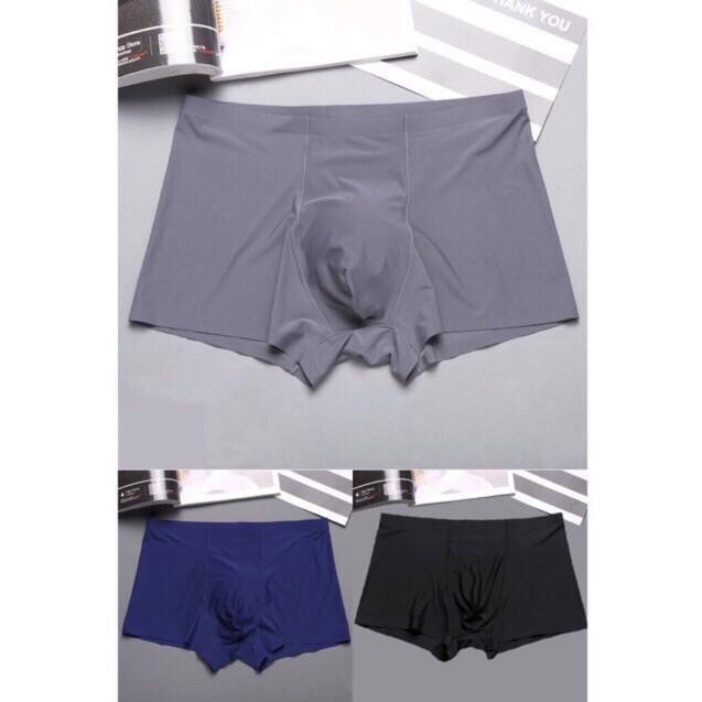 Quần Sip Nam Boxer Vải Đúc Lụa Thun Lạnh