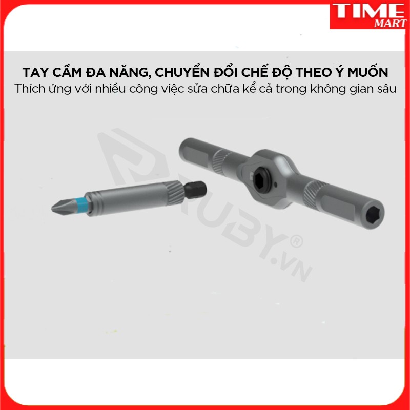 Bộ Tuốc Nơ Vít Đa Năng XIAOMI DUKA RS1 24 Trong 1, Tay Cầm Đa Năng, Chuyển Đổi Theo Ý Muốn[TIME_MART ]