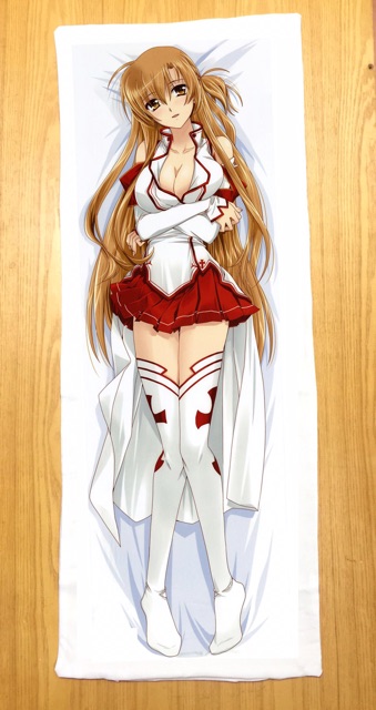 Gối ôm sword art online dài 1m x40cm ruột bông hàn quốc