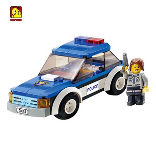Đồ chơi xếp hình xe cảnh sát bắt cướp Oxford ST33330
