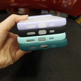 Ốp iPhone 12 (6.1) dẻo viền lưng nhám che camera