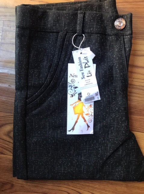 Quần Tây cotton dày 4c