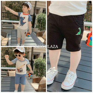 Quần short khủng long bé trai 8-18kg