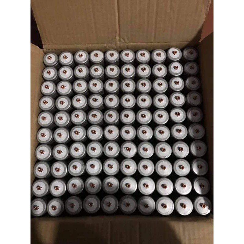 Combo 4 viên Pin Lithium 32650 6000mAH mới 100% tặng kèm ốc vít , khung nhựa