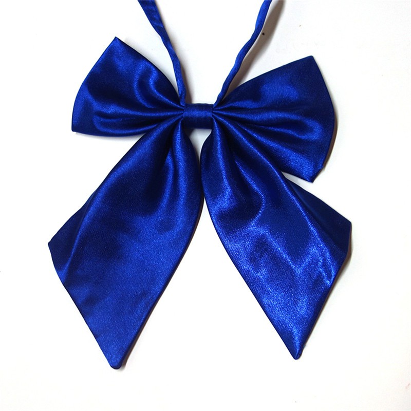 Nơ Cài Cổ Áo Bằng Lụa Thời Trang Dành Cho Nữ