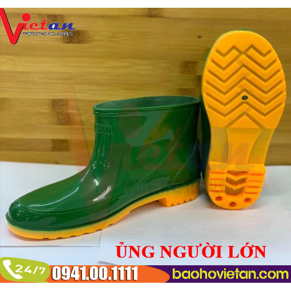Ủng cao su/ Bốt cao su đi mưa em bé - Hình thật 100%