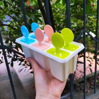 Khuôn Làm Kem 6 Que, Dụng Cụ Làm Kem Tại Nhà