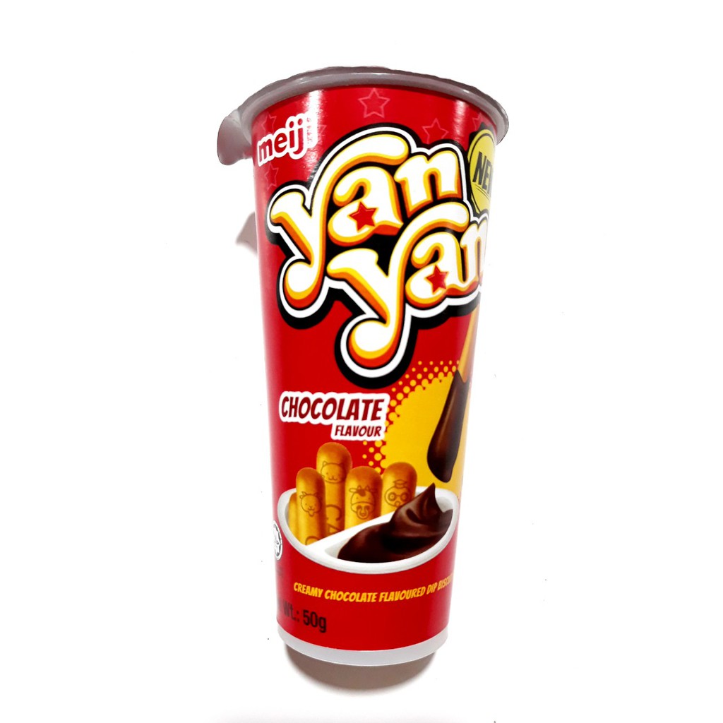 Bánh Que Yan Yan Meiji Vị Socola Cốc 50g