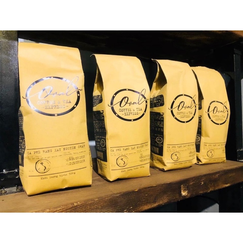 Cafe Bột 500gr - Oval Coffee Premium - Pha Phin