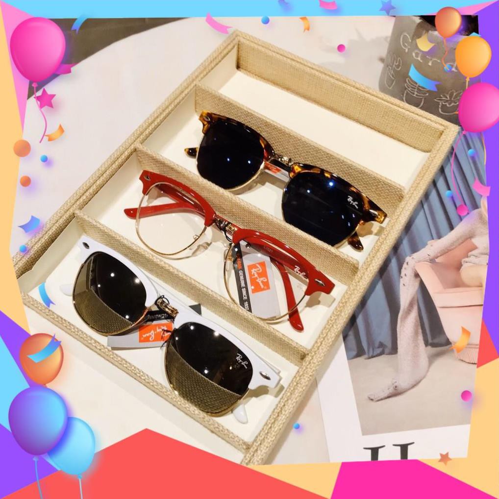 Mắt kính thời trang Hàn Quốc cao cấp❤️FREESHIP❤️gọng kính mát nam nữ unisex nhiều màu AH396