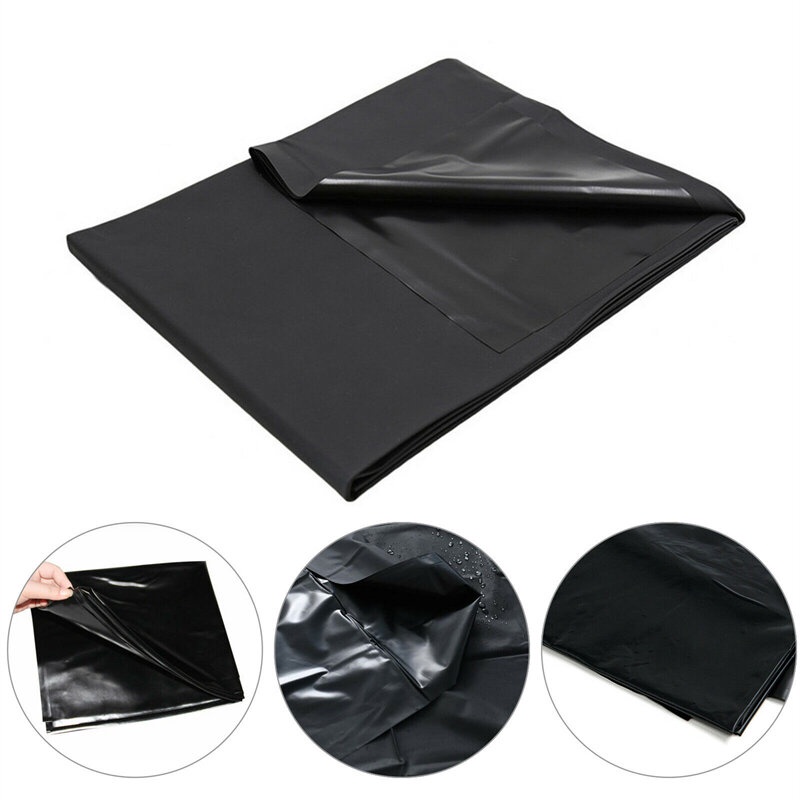 Tấm Trải Giường Pvc Màu Đen Chống Thấm Nước Dành Cho Cặp Đôi Chơi Game