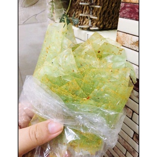 Bánh tráng xì ke lá dứa
