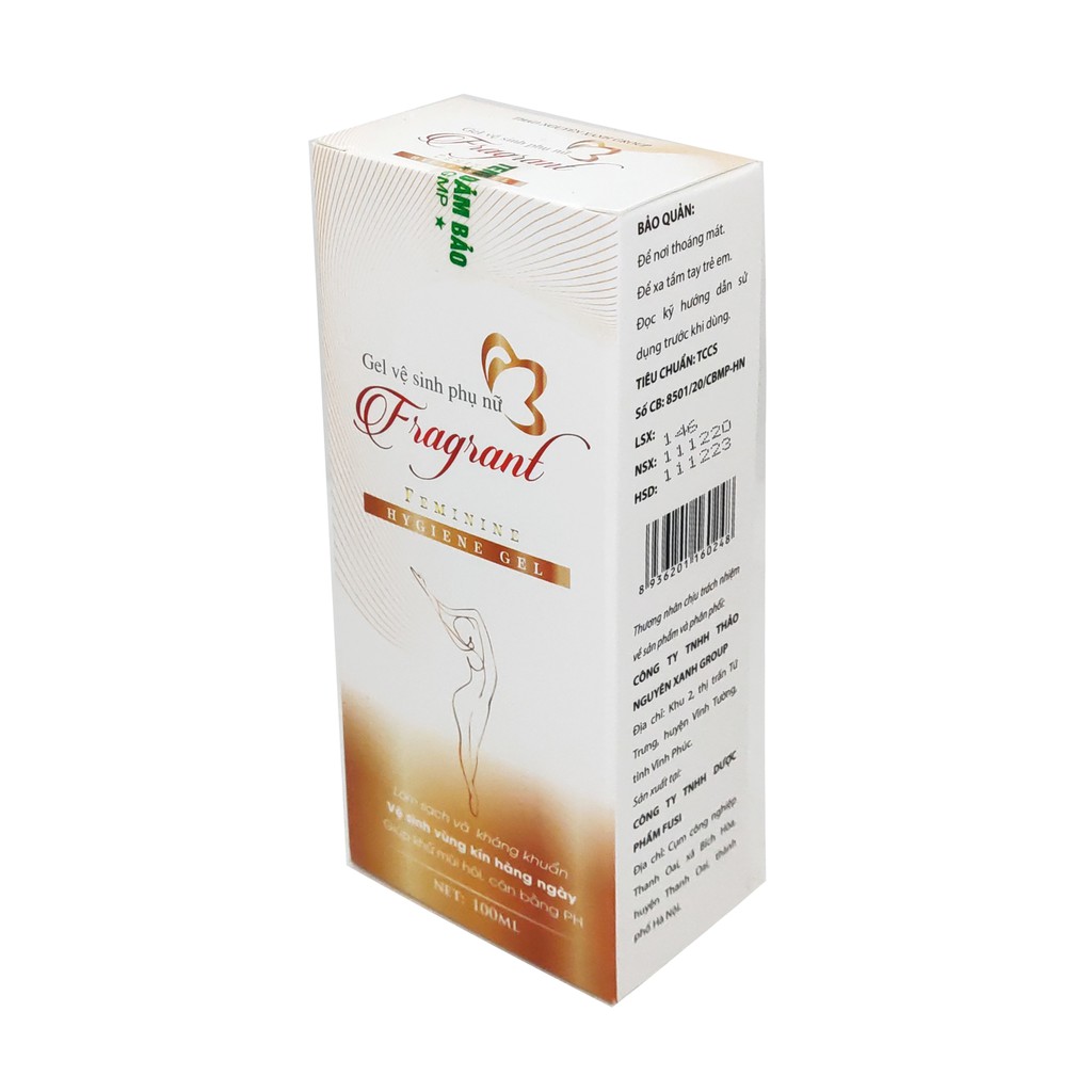 Dung dịch vệ sinh phụ nữ trầu không FRAGRANT - giúp  vệ sinh vùng kín sạch thơm ngừa vi khuẩn