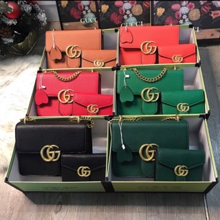 Túi xách nữ,set túi kèm ví gc da sần 2 trong 1 fullbox