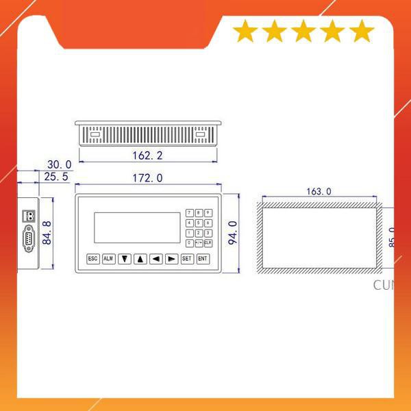 Màn hình HMI OP320 OP320A kết nối với tất cả các loại PLC
