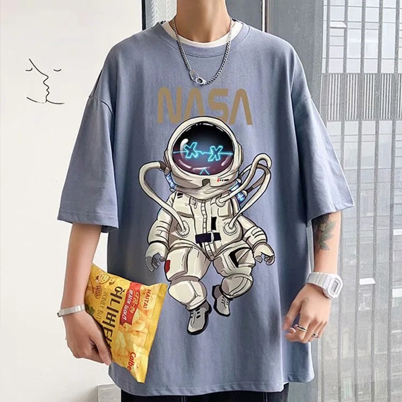 Áo Thun Nam Tay Ngắn In Hình Cá Tính Size M-5Xl | BigBuy360 - bigbuy360.vn