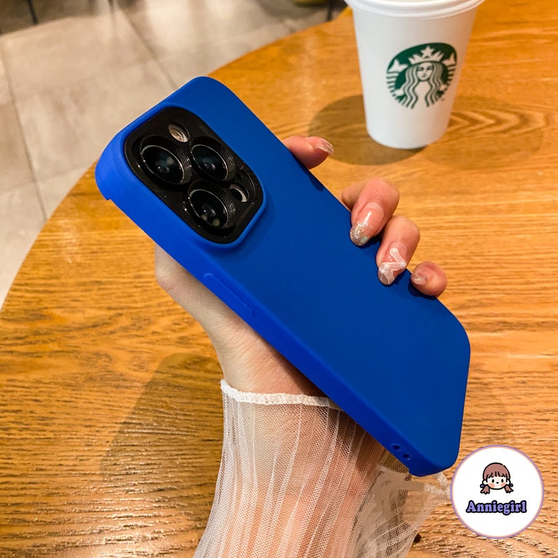 Ốp Điện Thoại Silicon TPU Mềm Nhám Đơn Giản Chống Sốc Cho IPhone 11 7Plus 8Plus XR 14 13 12 Pro Max