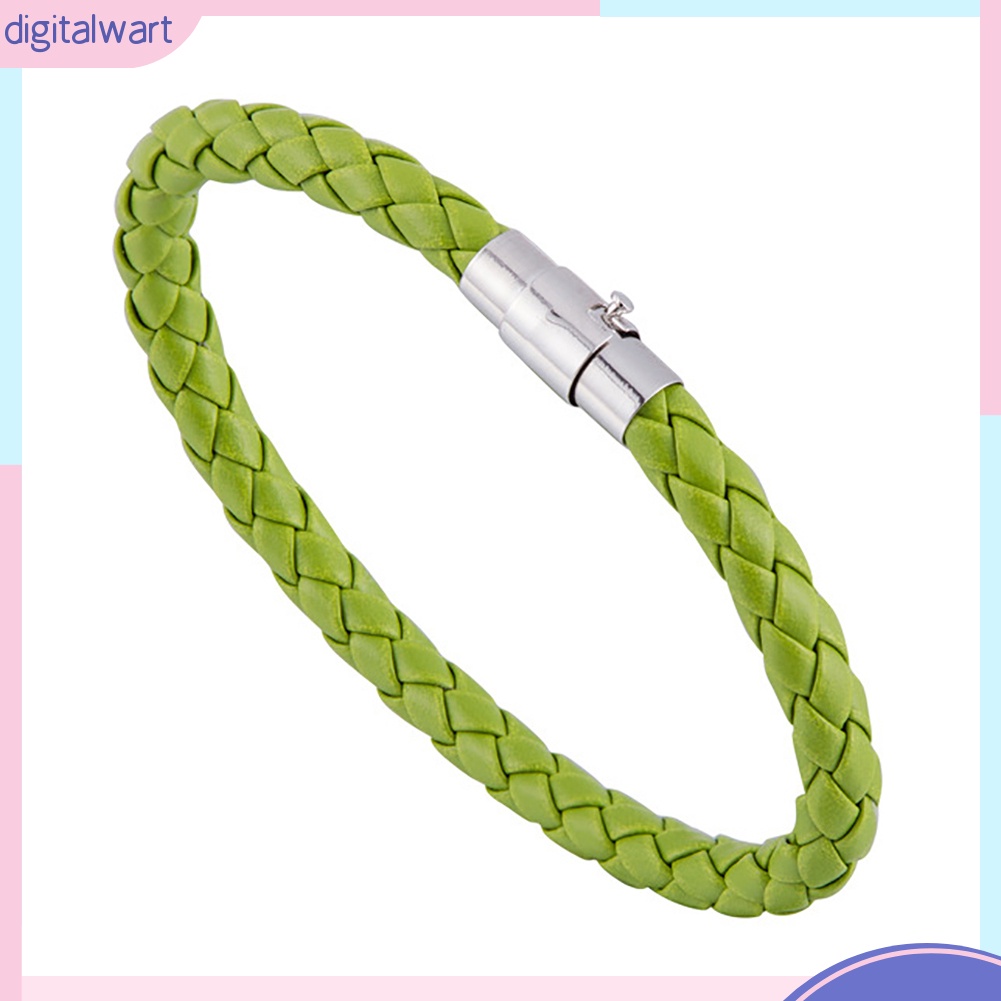 Vòng Tay Bện Dây Da Thời Trang Cho Nữ