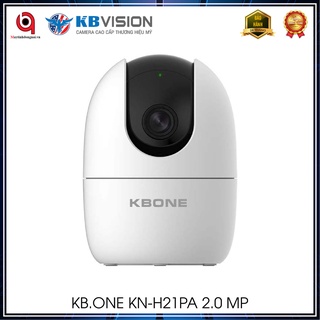 Camera IP Wifi KBONE KN-H21PW 2.0 Megapixel, quan sát 360 độ, tích hợp còi báo động, đàm thoại 2 chiều, theo dõi chuyển