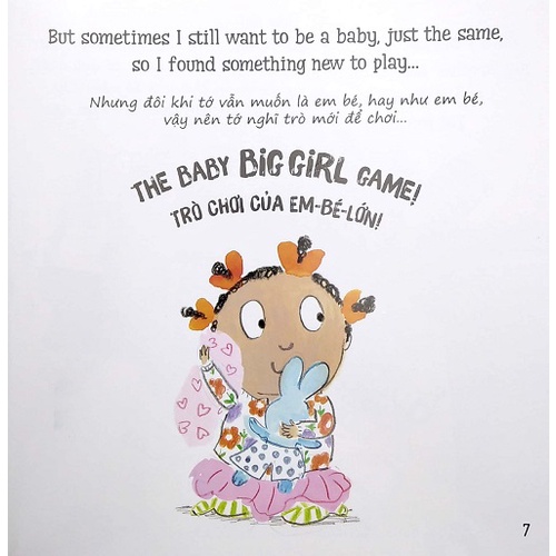 Sách Thiếu Nhi - I’m Big Now! Tớ Đã Lớn - Dành Cho Em Bé Lớn 3+ (Song Ngữ Anh-Việt) - PNU