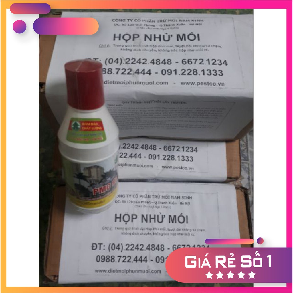 Combo 1bộ Thuốc diệt mối tận gốc (3hộp nhử+1lọ PMC90)
