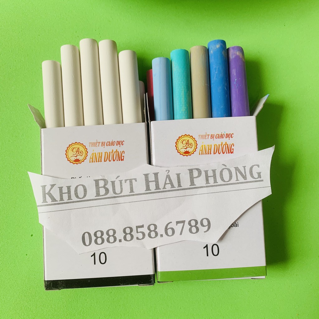 Phấn sạch Cleany ánh dương ( phấn trắng + phấn mầu loại sịn không bụi)