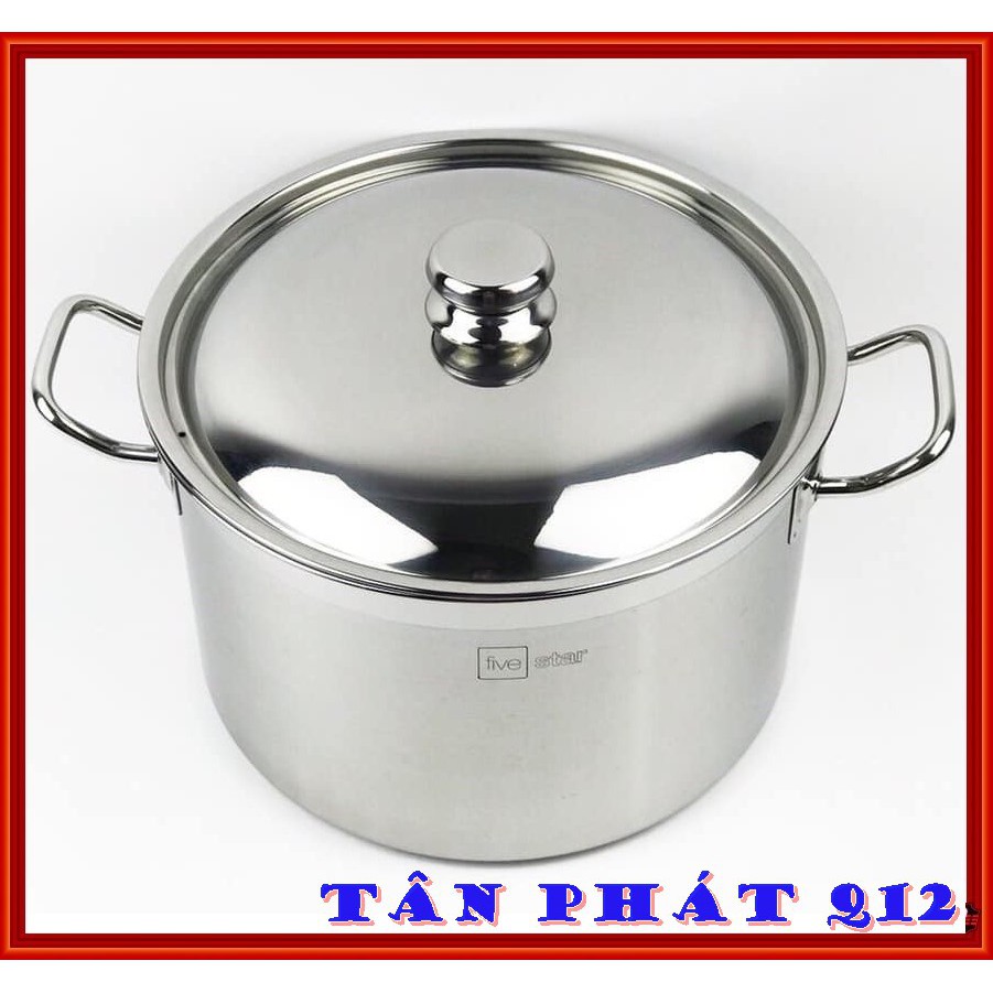 NỒI LUỘC GÀ INOX 3 ĐÁY FIVESTAR (bảo hành 5 năm) 26/28/30/32cm