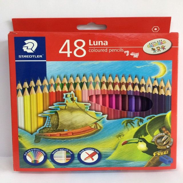 Bút Chì Màu 48 Màu Staedtler Luna 136 C48