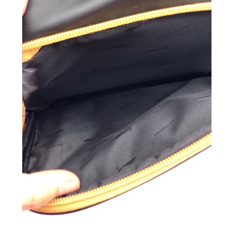 Túi LiNing Đeo Chéo Da Xịn Chính Hãng ABDN166