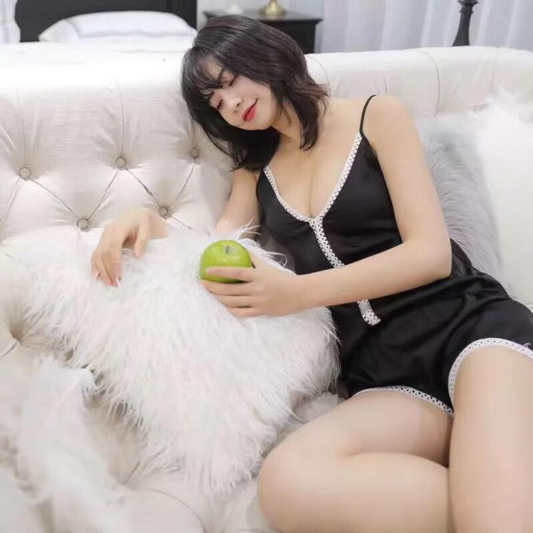 Bộ ngủ đùi 1 sọc hàng Quảng Châu