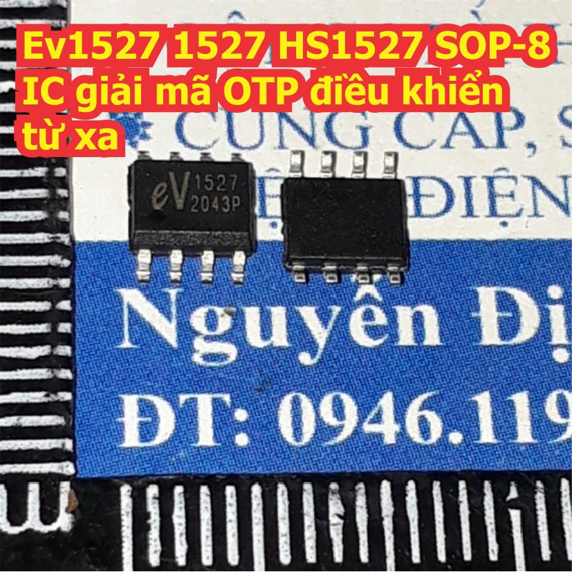 5 con EV1527 1527 HS1527 SOP-8 IC giải mã OTP điều khiển từ xa