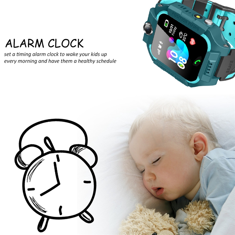 Đồng hồ thông minh Q19 có thể gọi điện thoại / định vị / SOS chống thất lạc với màn hình cảm ứng cho trẻ em