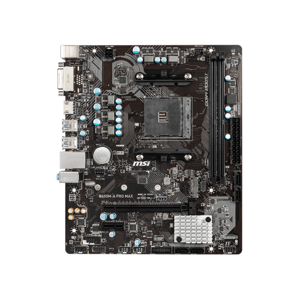 Bo mạch chủ Mainboard MSI B450 M - A PRO MAX