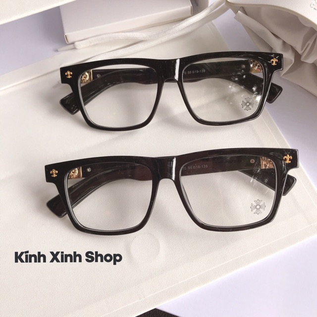 Kính gọng CHROME HEART mắt vuông thời trang | BigBuy360 - bigbuy360.vn