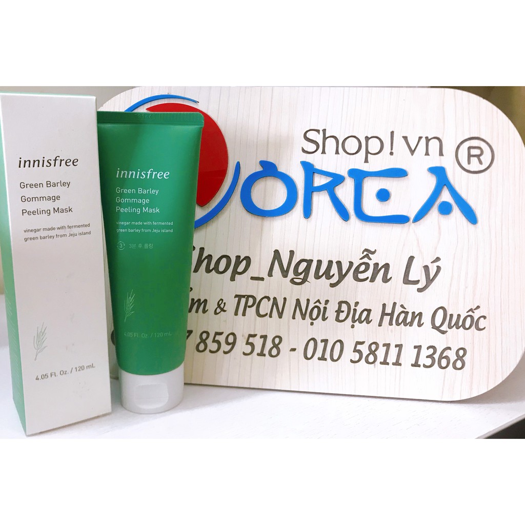 Tẩy Da chết lúa mạch Green Barley Innisfree