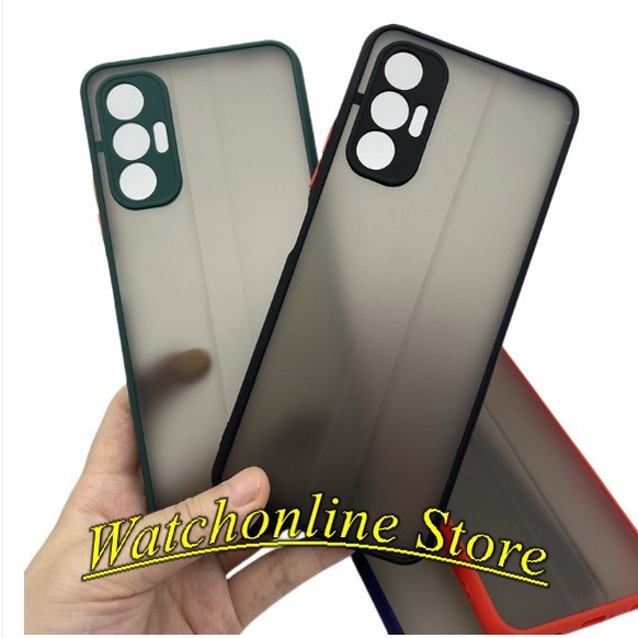 Ốp lưng cao su non Tecno Pova 3 lưng nhám mờ