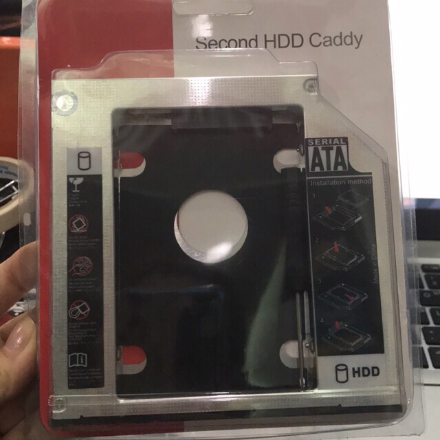Khay Cady Bay 2.5 Mỏng/Dày lắp cho laptop