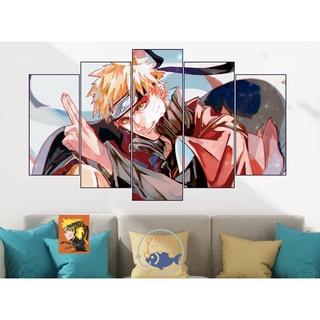 TRANH DÁN TƯỜNG NARUTO - CHẤT LIỆU DECAL FORMEX DÀY 5mm (BỘ 2 )