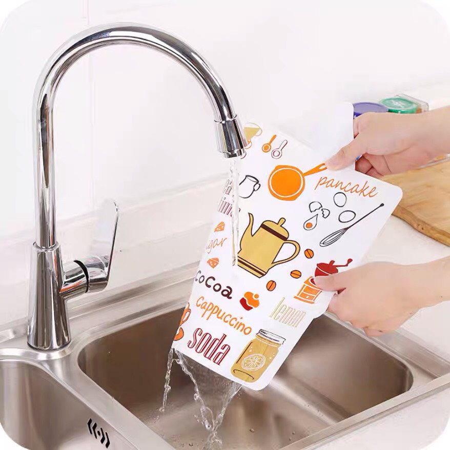 Tấm Lót Chén Đĩa Trang Trí Decor Bàn Ăn - Chống Thấm - Chống Trượt - Cách Nhiệt (Nhựa Pvc Cao Cấp) 88316 Korea Store 88