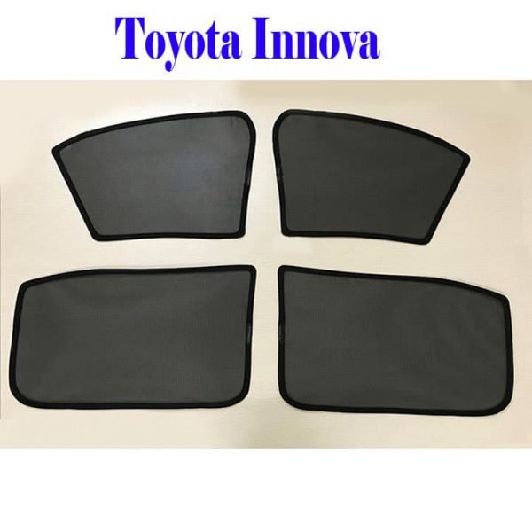 Rèm che nắng theo xe Toyota Vios, Innova, Fortuner, Wigo, Altis, Yaris, Camry, Rush, Hilux - Bộ 4 tấm dính nam châm