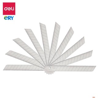 [Combo 5/1] Hộp 10 Lưỡi Dao Rọc Giấy Nhỏ DELI | E2012
